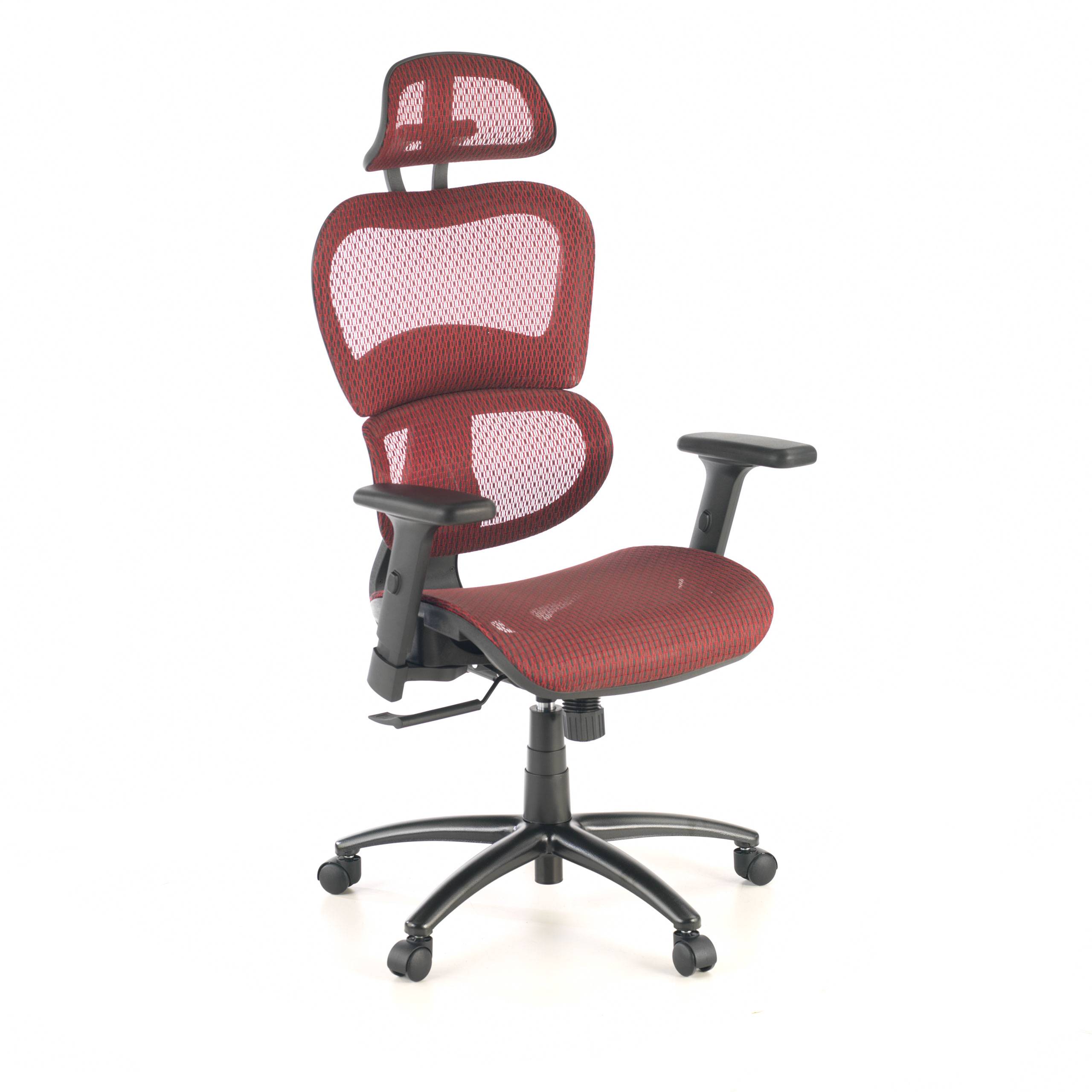 Cadeira ergonómica Ergocity, Almofada lombar, Braços 3D