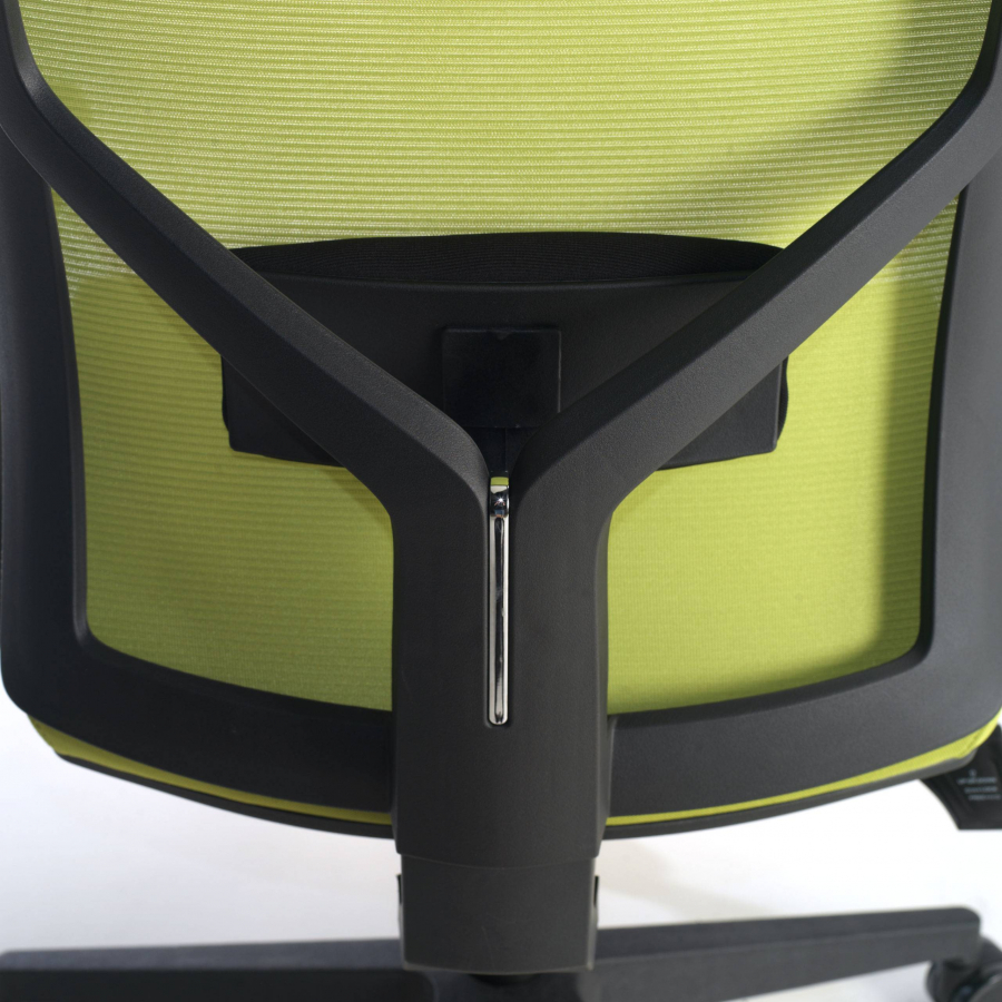 Cadeira Escritório Ergonômica Verdi, braços ajustáveis, apoio lombar
