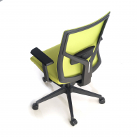 Cadeira Escritório Ergonômica Verdi, braços ajustáveis, apoio lombar