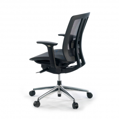 Cadeira Home Office Hiro, oscilante, braços 4D, rede