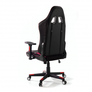 cadeira gaming vermelho cadeira de escritorio pele sintetica bracos regulaveis 3d 7
