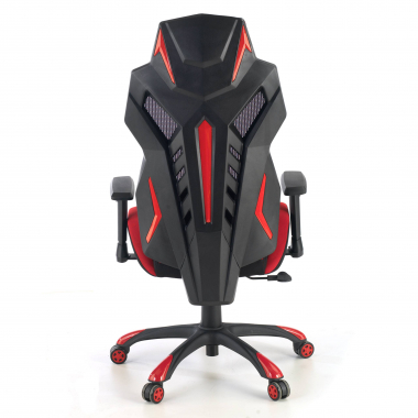 cadeira gaming vermelho fenix malha mesh bracos regulaveis 3d 7