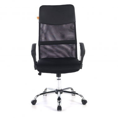 cadeira de escritorio preto nova malha mesh bracos fixos 3