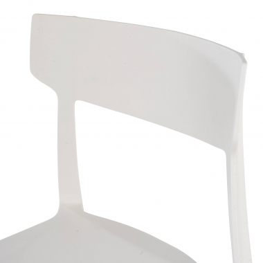 cadeira sala de espera branco samba plastico sem bracos 4