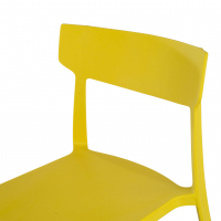 Cadeira de Visita Samba, empilhável, Confortável e Resistente