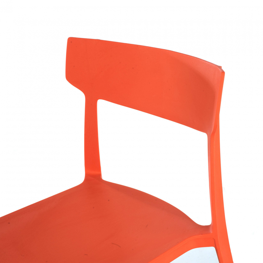 Cadeira de Visita Samba, empilhável, Confortável e Resistente