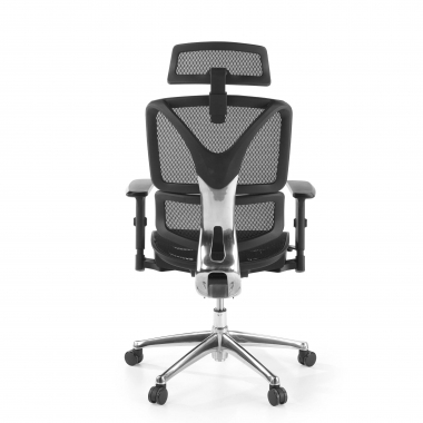 cadeira ergonomica preto focus malha mesh bracos regulaveis 3d apoio lombar 10