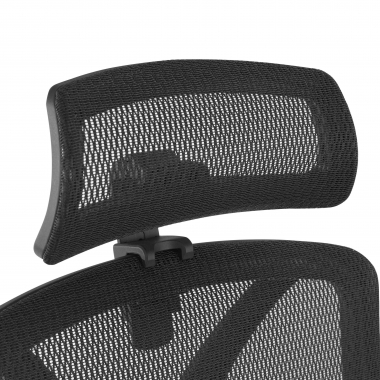 cadeira ergonomica preto focus malha mesh bracos regulaveis 3d apoio lombar 6
