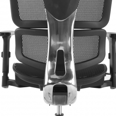 cadeira ergonomica preto focus malha mesh bracos regulaveis 3d apoio lombar 7