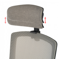 Cadeira Ergonómica Wagner, com apoio de cabeça, braços 3D