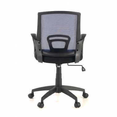 cadeira de secretaria para criancas azul canton malha mesh bracos fixos 7