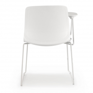 cadeira com palmatoria branco cinzento cadeira com mesa de escrita tecido sem bracos 8