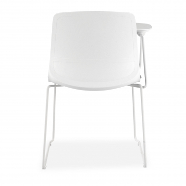 cadeira com palmatoria branco azul cadeira com mesa de escrita tecido sem bracos 6