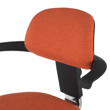 banco ergonomico laranja erghos tecido sem bracos 7