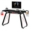 Secretaria Gaming Racer, fibra de carbono