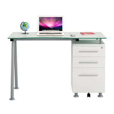 secretaria de escritorio branco strong 8
