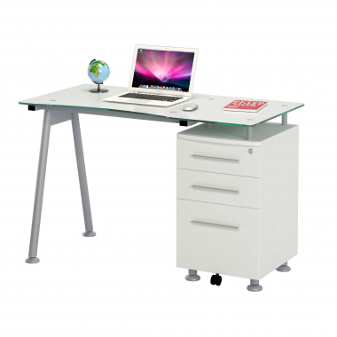 secretaria de escritorio branco strong 10
