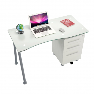 secretaria de escritorio branco strong 9