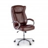 Cadeira Escritório Lugano, design elegante, base metálica