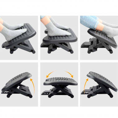 apoio para pes preto erghospro 6