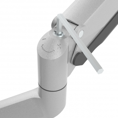 suporte para monitor aluminio erghos 4