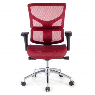 cadeira ergonomica vermelho next1 sem apoio de cabeca malha mesh bracos regulaveis 4d apoio lombar duplo 4