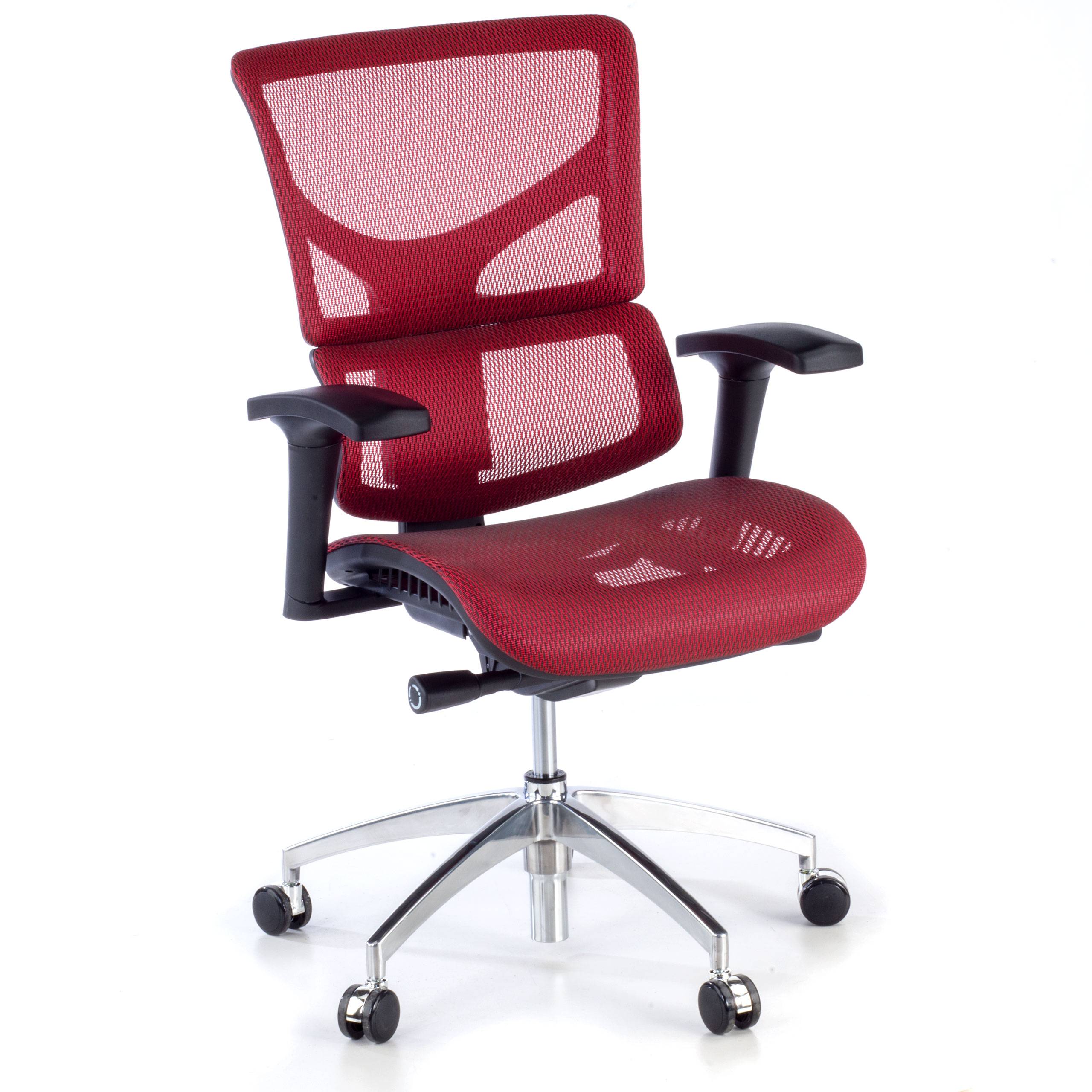 Cadeira executiva ergonómica Next1, apoios de braço ajustáveis em 4D