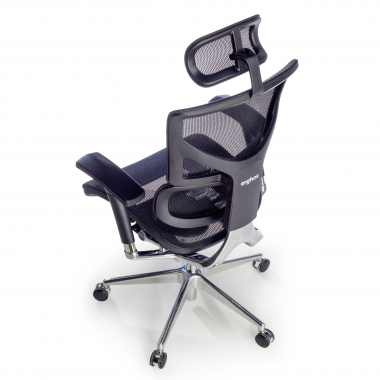 Cadeira ergonómica Erghos2, modelo premium, com apoio de cabeça