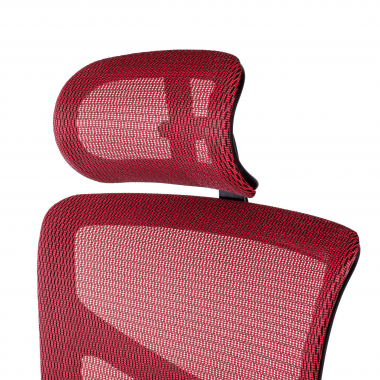 cadeira ergonomica vermelho next2 com apoio de cabeca malha mesh bracos regulaveis 4d apoio lombar apoio de cabeca 7