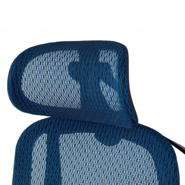 cadeira ergonomica azul locktech malha mesh bracos regulaveis 1d apoio lombar apoio de cabeca 7