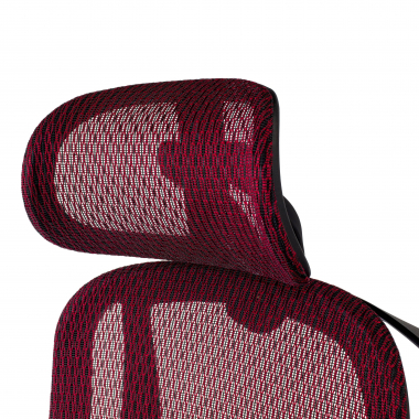 cadeira ergonomica vermelho locktech malha mesh bracos regulaveis 1d apoio lombar apoio de cabeca 7