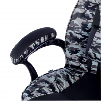 Cadeira Gaming Warrior, apoio lombar, camuflagem