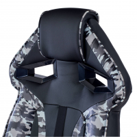Cadeira Gaming Warrior, apoio lombar, camuflagem