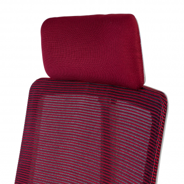 oferta cadeira de escritorio branco vermelho estrutura branca malha mesh bracos regulaveis 4d apoio lombar apoio de cabeca 12