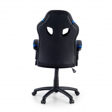 cadeira gaming azul drift pele sintetica bracos fixos 7