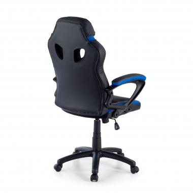 cadeira gaming azul drift pele sintetica bracos fixos 6