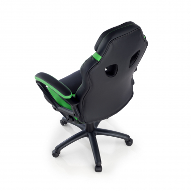 cadeira gaming verde drift pele sintetica bracos fixos 10