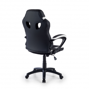 cadeira gaming branco drift pele sintetica bracos fixos 8