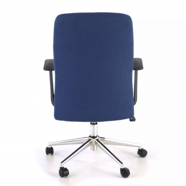 cadeira de escritorio azul smith tecido bracos fixos 9