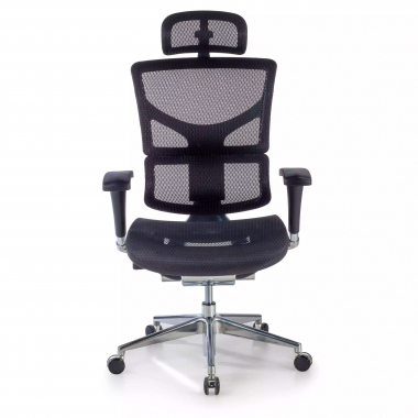 Cadeira ergonómica Erghos2, modelo premium, com apoio de cabeça