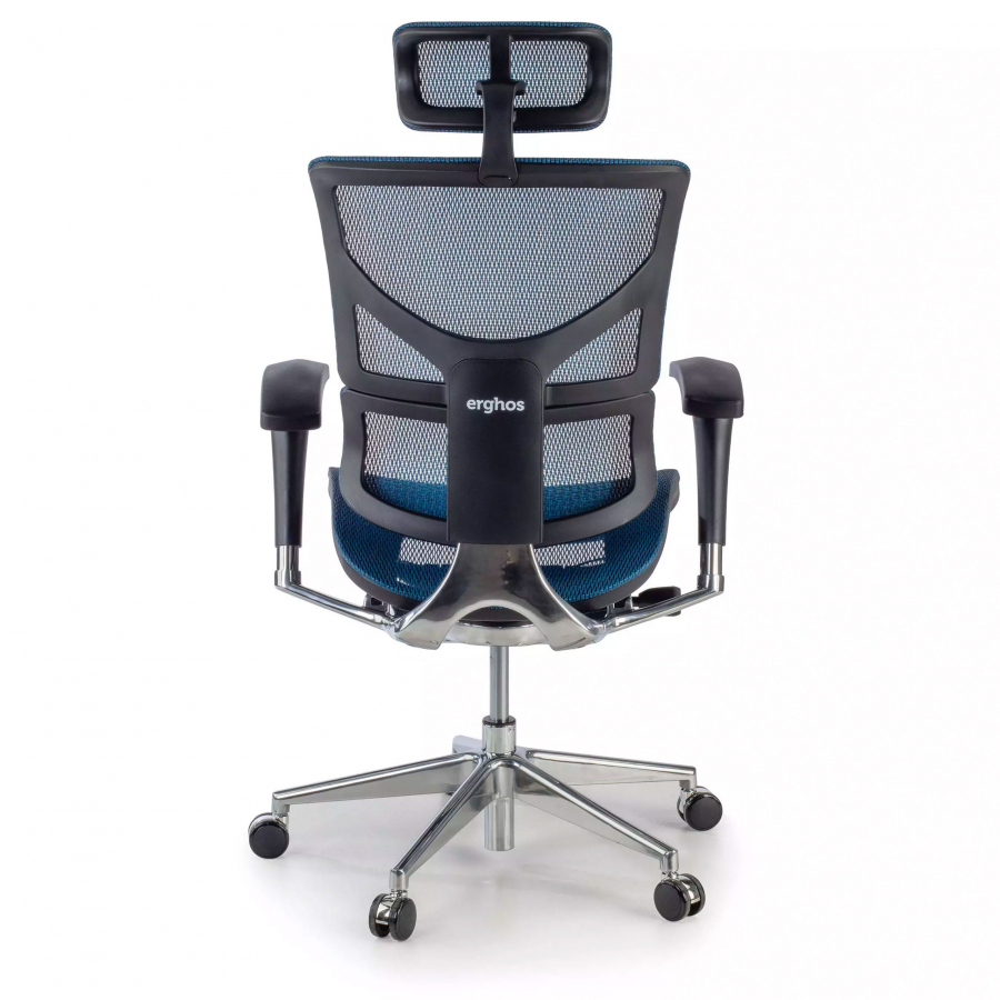 Cadeira Ergonômica Erghos2, modelo premium, com apoia cabeças