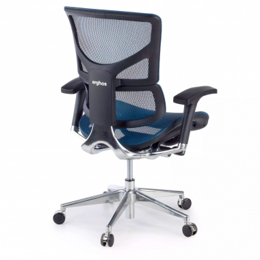 cadeira ergonomica azul next2 sem reposacabecas malha mesh bracos regulaveis 4d apoio lombar duplo 5