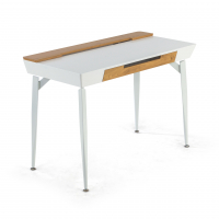 Mesa Computador de madeira Goteborg, design nórdico