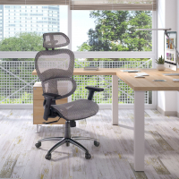 Cadeira ergonómica Ergocity, Almofada lombar, Braços 3D