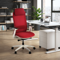 Cadeira de Escritório Ergonómica Intouch white, Totalmente Ajustável