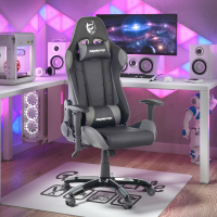 Cadeira Gaming GamePro, apoio lombar, braços 1D