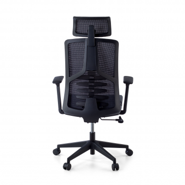 cadeira ergonomica cinza quick malha mesh bracos regulaveis 3d apoio lombar apoio de cabeca 8