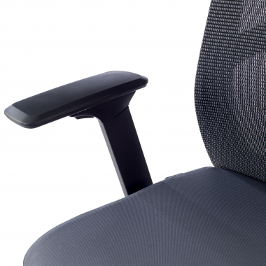 cadeira ergonomica cinza quick malha mesh bracos regulaveis 3d apoio lombar apoio de cabeca 9
