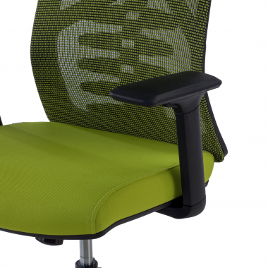 cadeira ergonomica verde quick malha mesh bracos regulaveis 3d apoio lombar apoio de cabeca 7