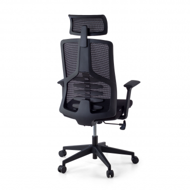 cadeira ergonomica preto quick malha mesh bracos regulaveis 3d apoio lombar apoio de cabeca 8